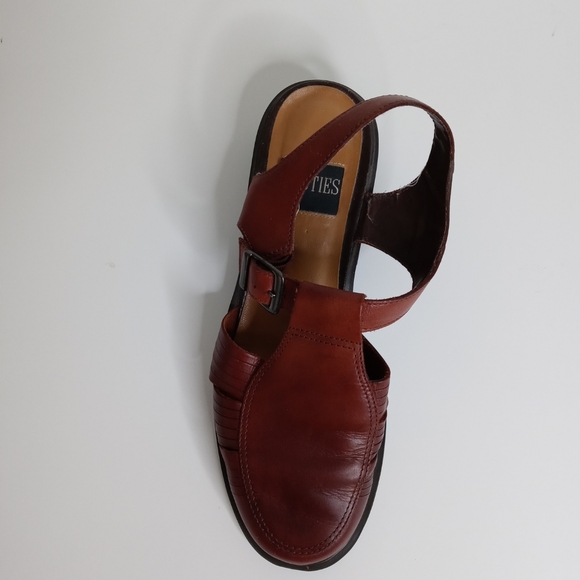 Westies Leather Straps Shoes Size 7M Brown - Picture 4 of 8